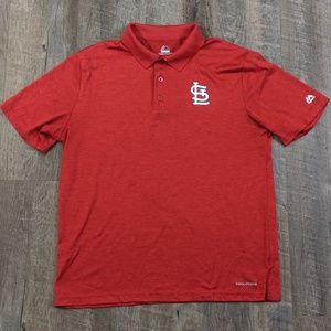 Majestic St. Louis Cardinals CoolBase Polo Shirt
